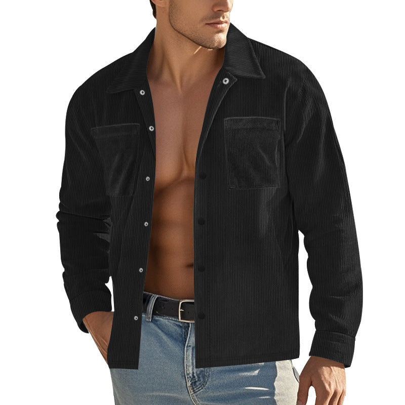 Cordhemd für Herren: Den Overshirt-Trend richtig kombinieren