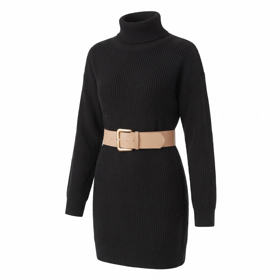 Strickkleid für Mollige: Schnitte, die schmeicheln