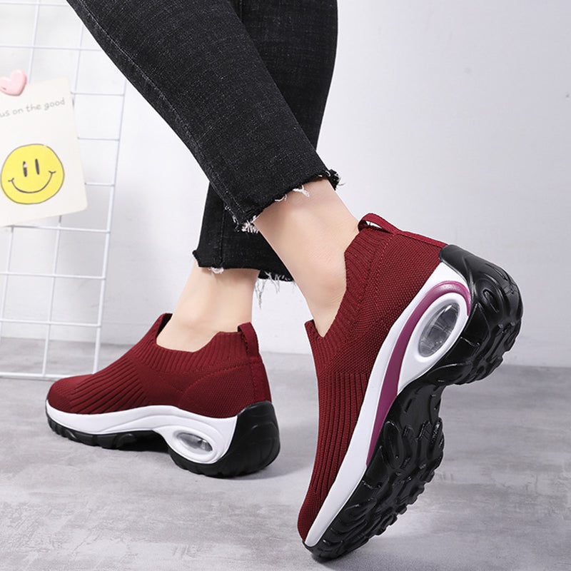 Slip-on Sneaker Damen mit Luftpolster-Sohle