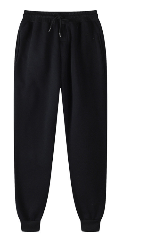 Sweatpants Herren gefüttert – Schwarz