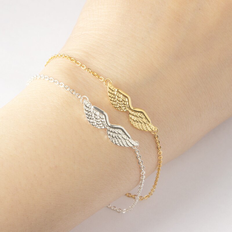 Armband mit Flügel-Anhänger