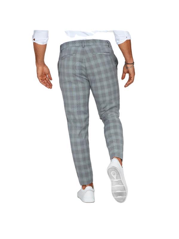 Leichte Karo Jogger Herren