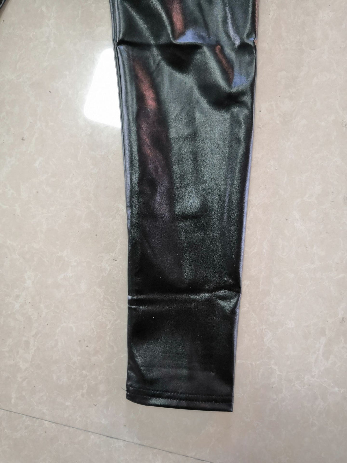 Leggings Damen in Lederoptik