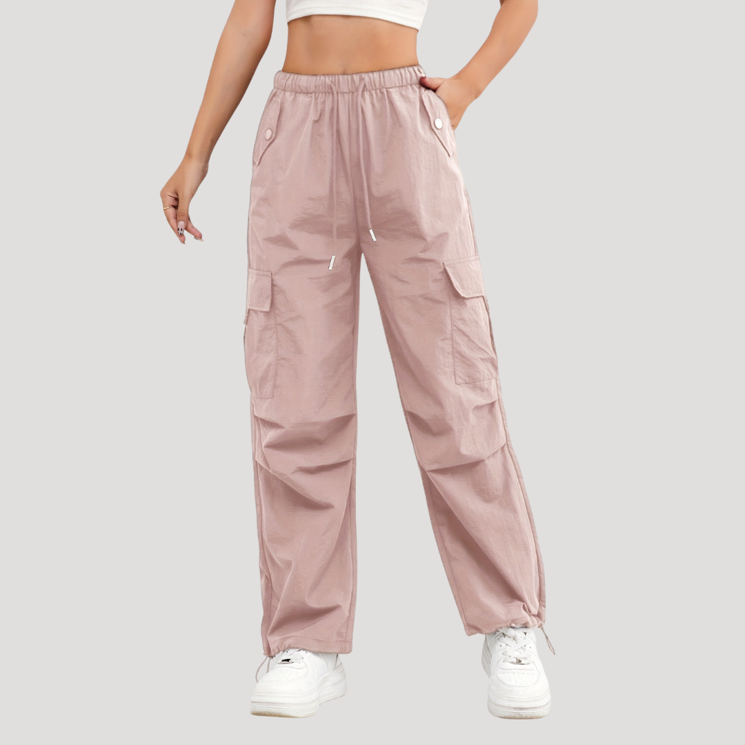 Cargohose Damen High Waist – Ansicht 1