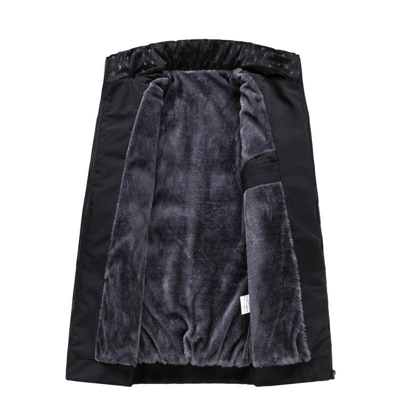 Winterjacke Herren mit Fleecefutter