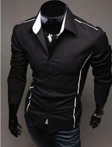 Langarmhemd Slim Fit