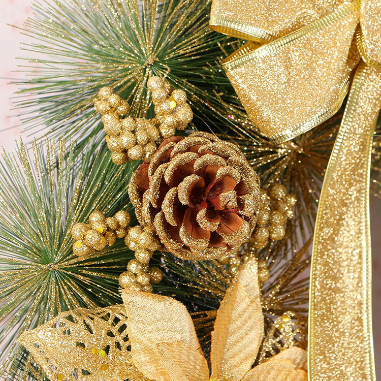 Weihnachtskranz Gold 40 cm