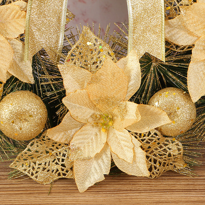 Weihnachtskranz Gold 40 cm