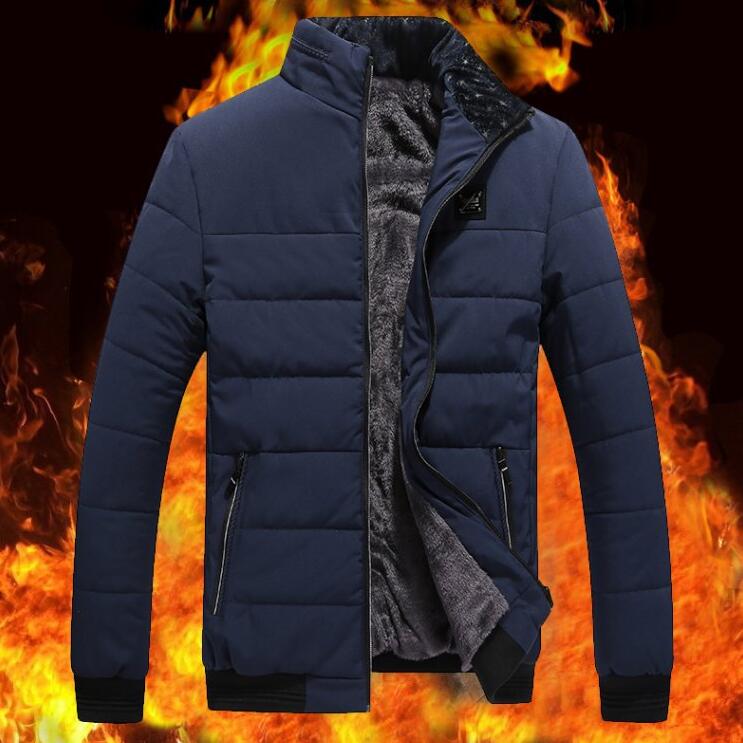 Winterjacke Herren mit Fleecefutter