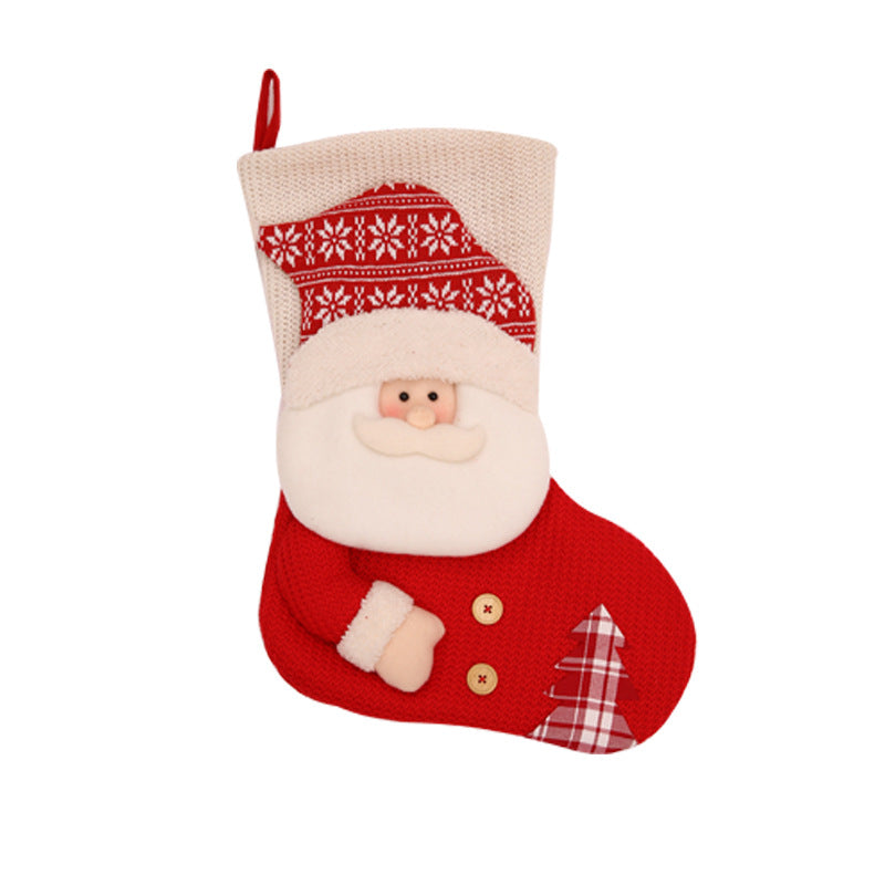 Nikolausstiefel gestrickt