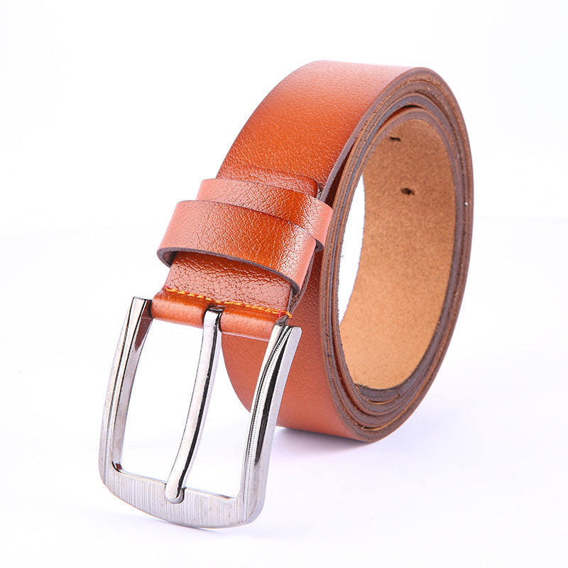 Gürtel Herren mit Dornschließe – Camel
