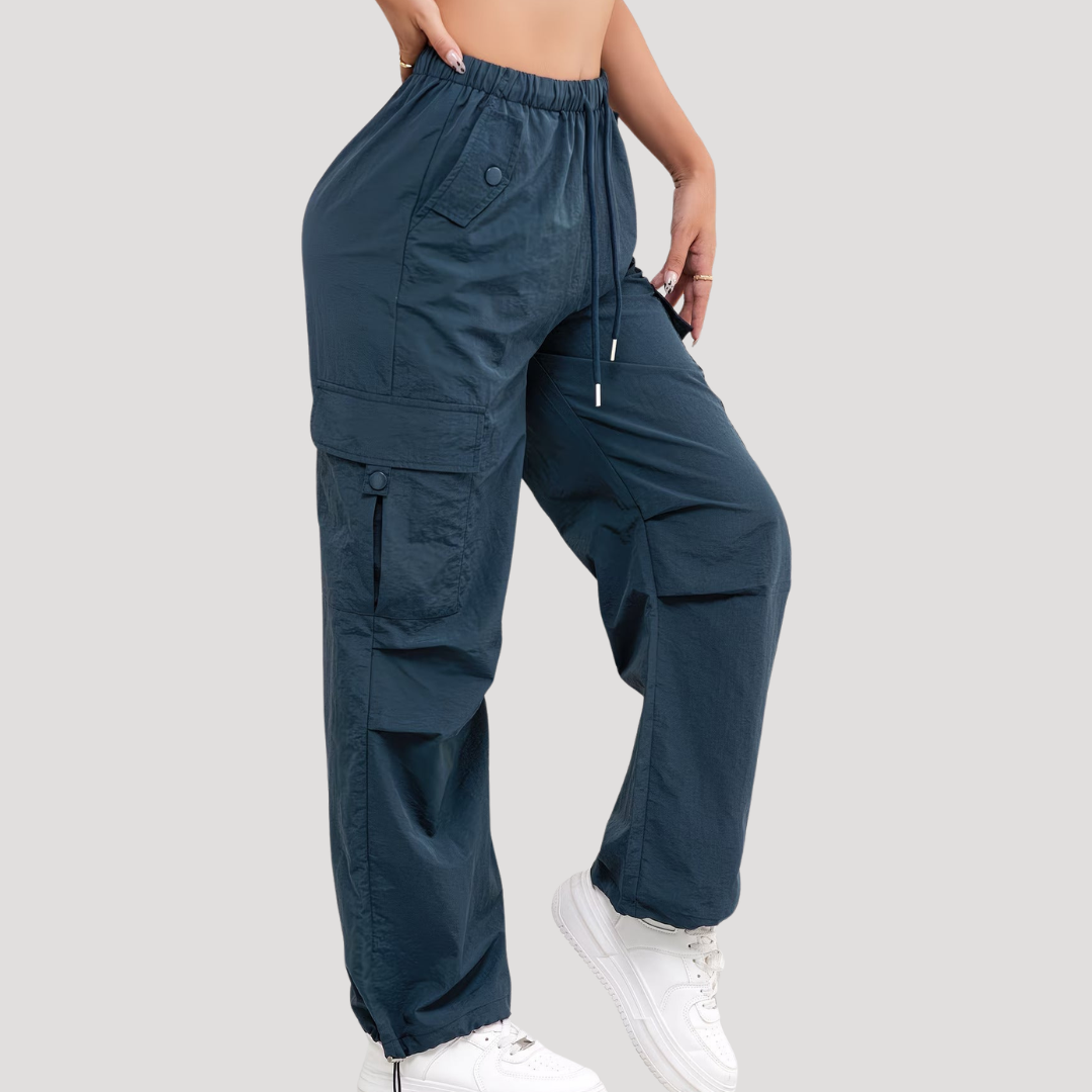 Cargohose Damen High Waist – Ansicht 3
