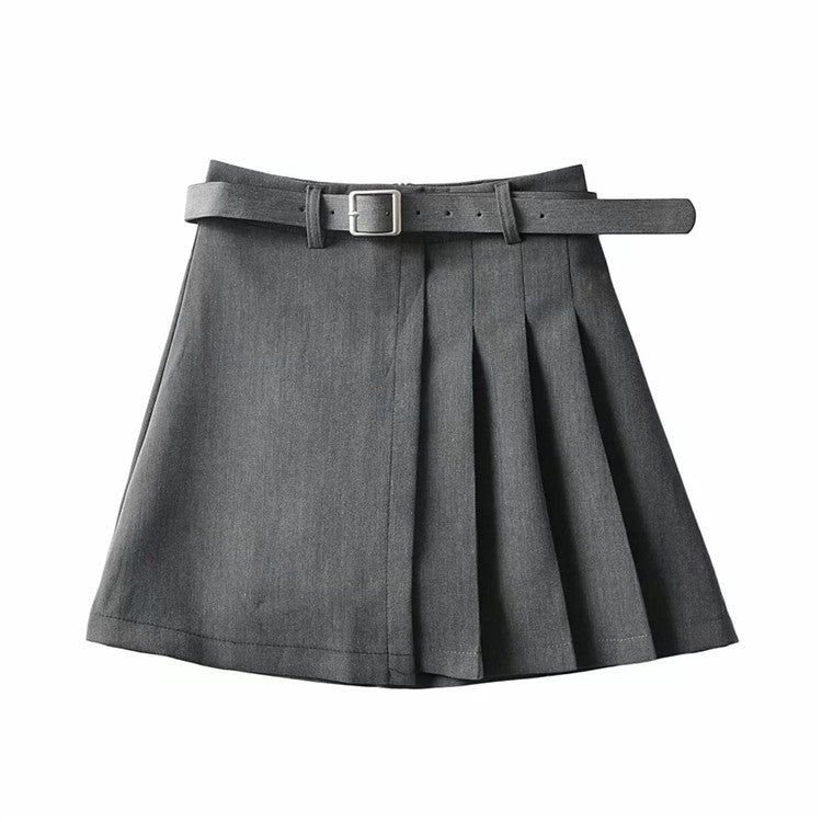 Plisseerock kurz
