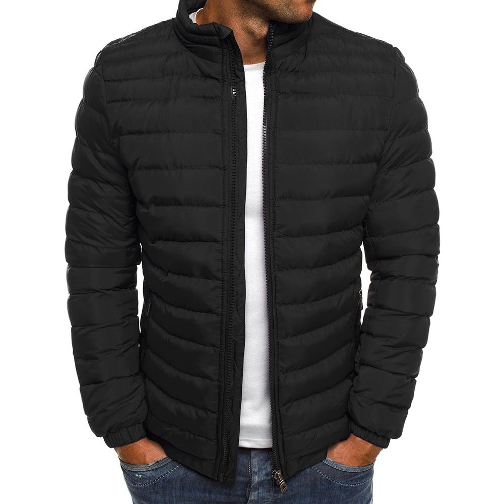 Steppjacke Herren mit Stehkragen