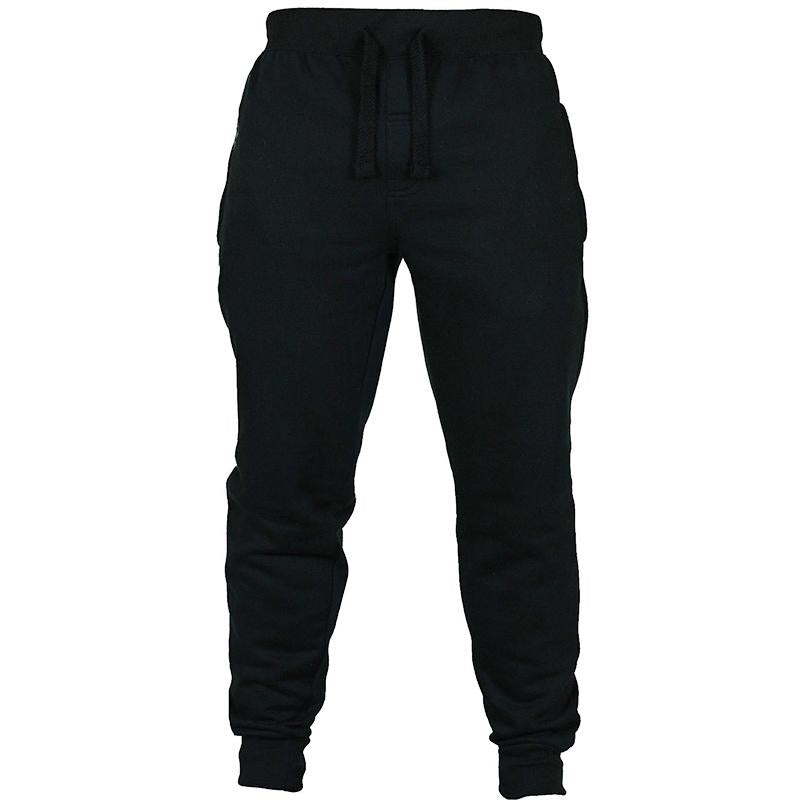Jogginghose Herren mit Fleece – Schwarz