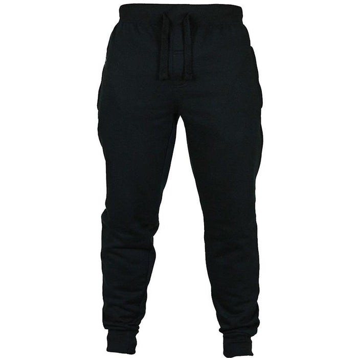 Jogginghose Herren mit Fleece – Schwarz