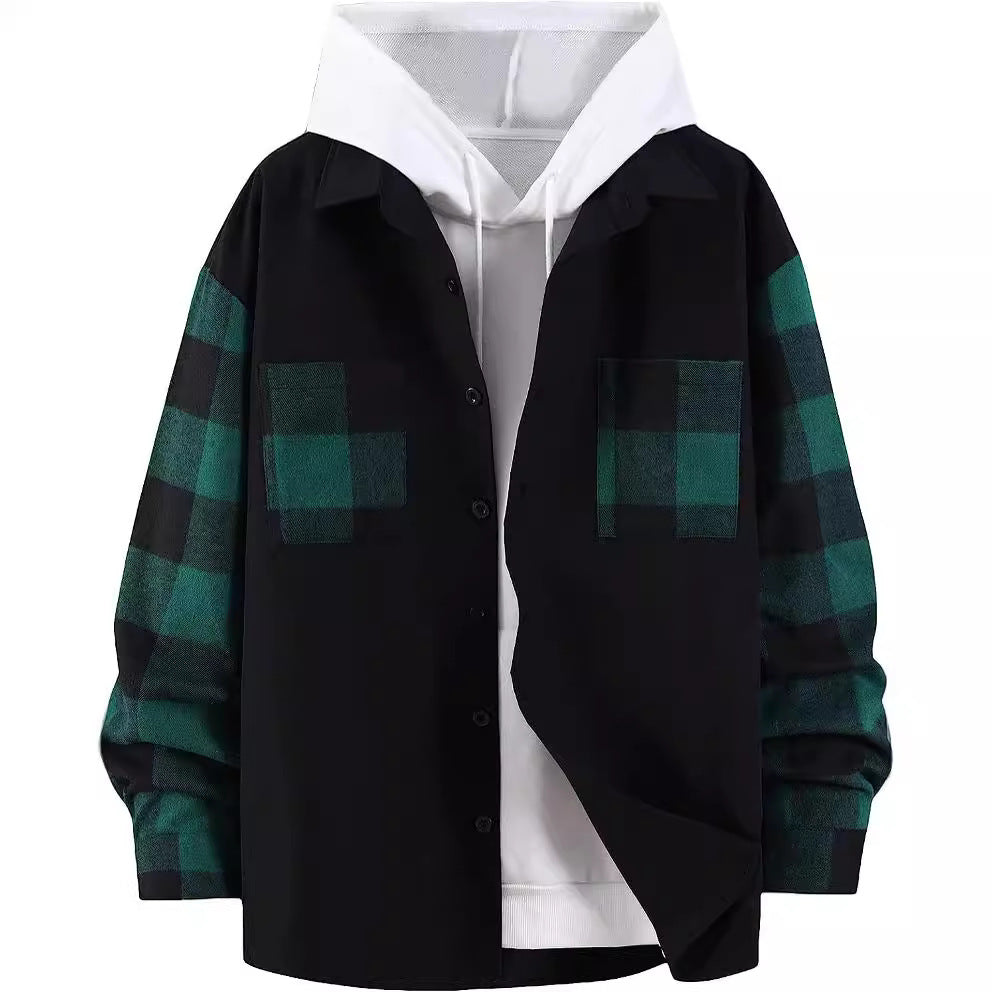 Karo Hemdjacke Herren