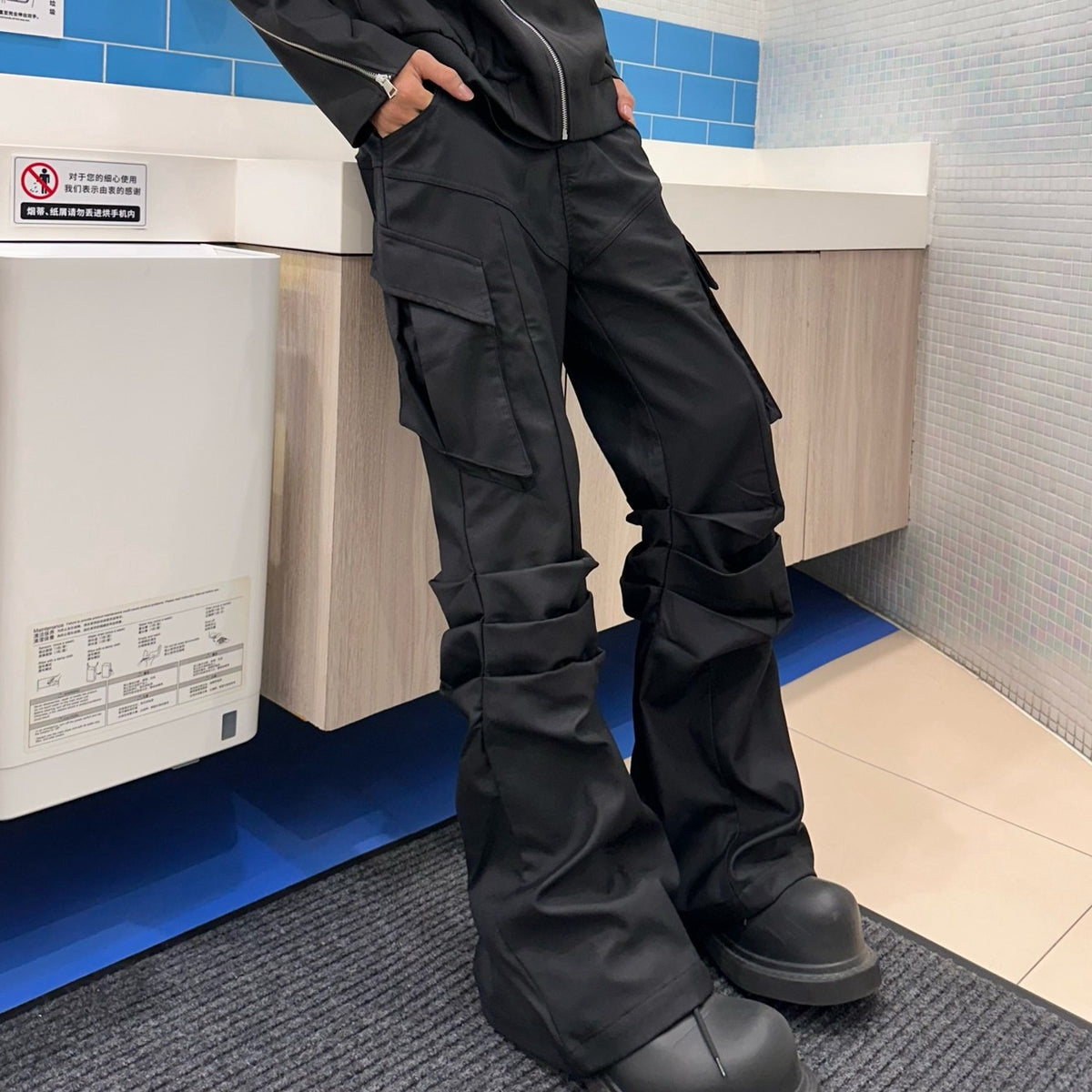 Cargohose mit großen Taschen