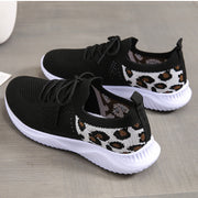 Schwarz mit Leoprint
