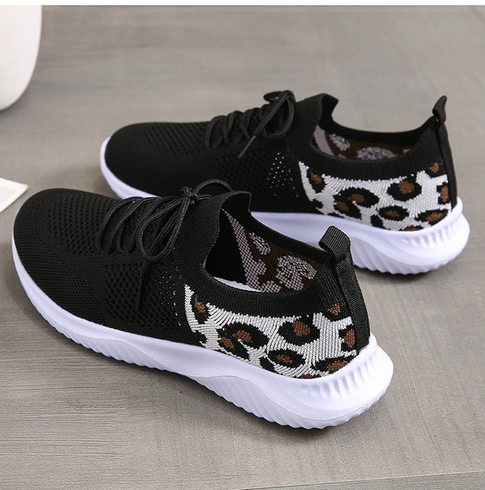 Sneaker mit Leoprint