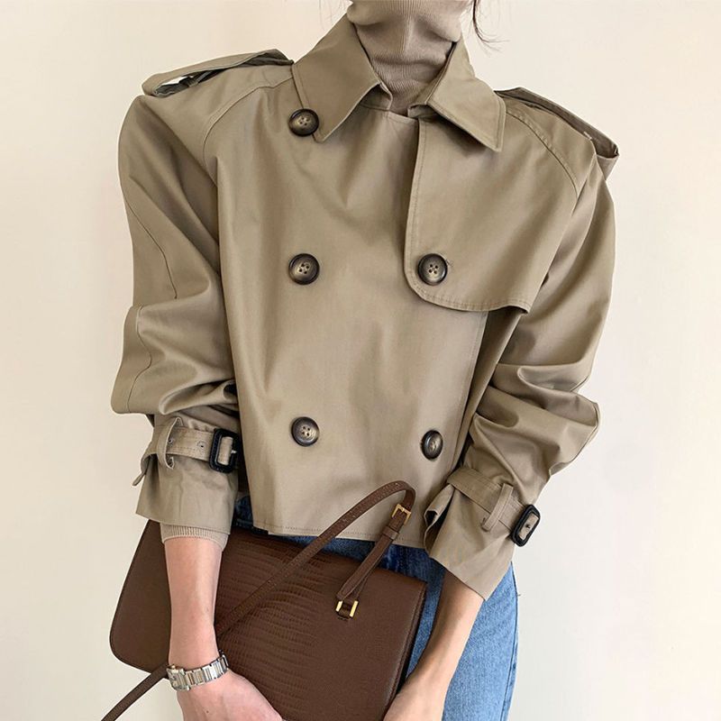 Kurzer Trenchcoat
