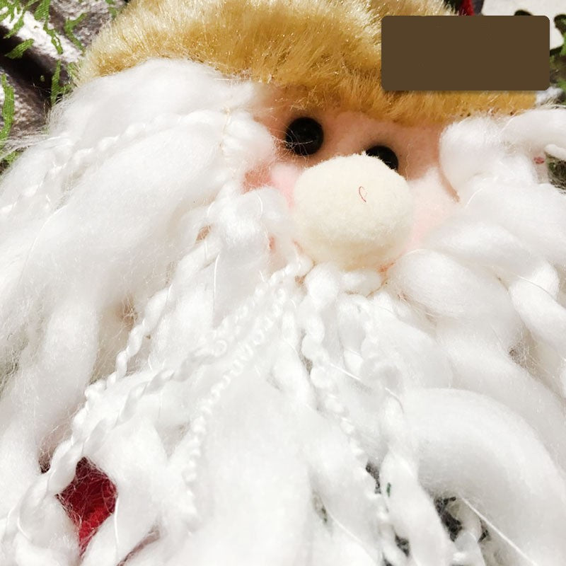 Weihnachtsstrumpf mit 3D-Figur