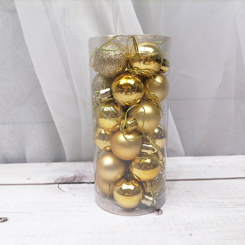 Christbaumkugeln Set 24-teilig