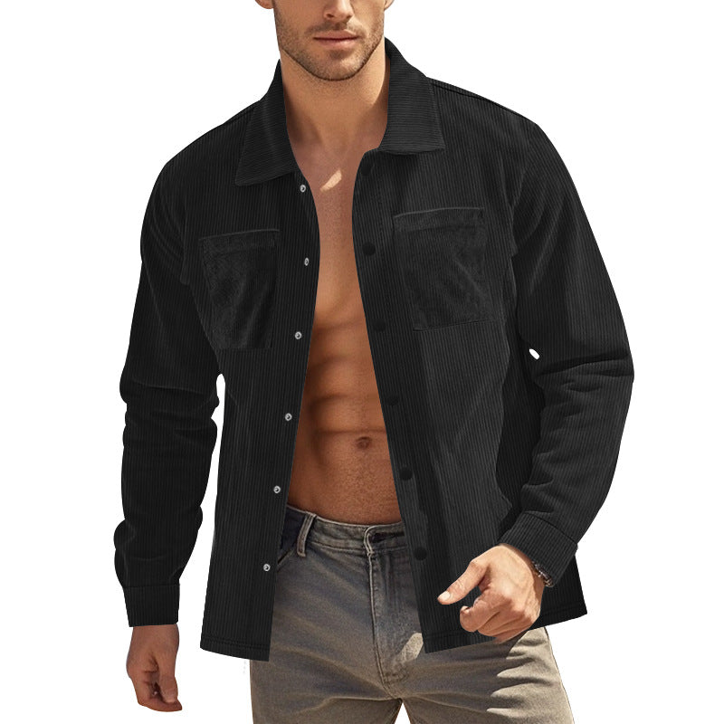 Cordhemd Herren langarm