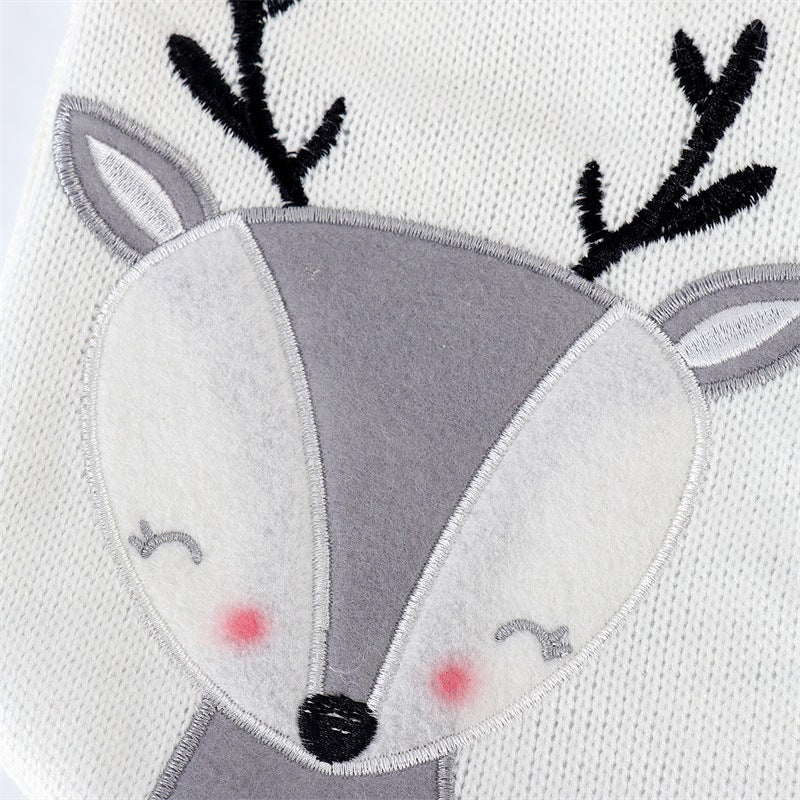 Weihnachtsstrumpf im Skandi-Stil