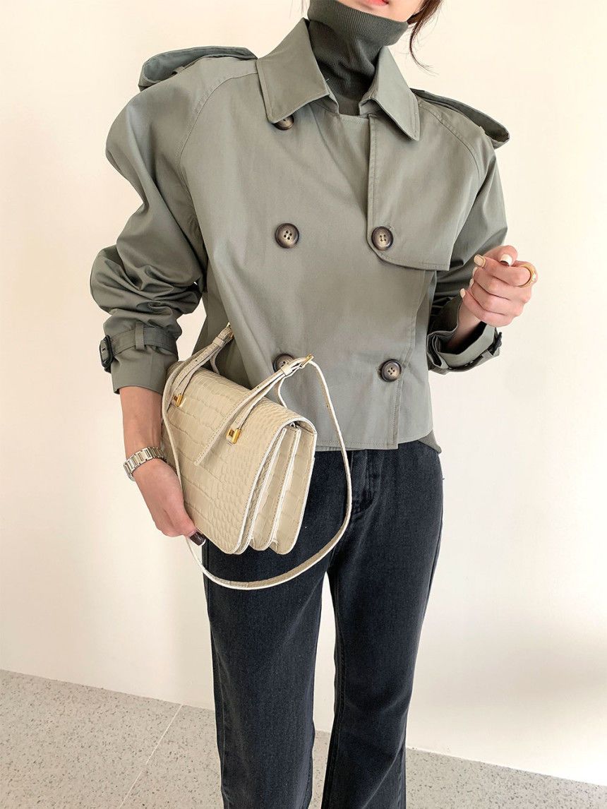 Kurzer Trenchcoat