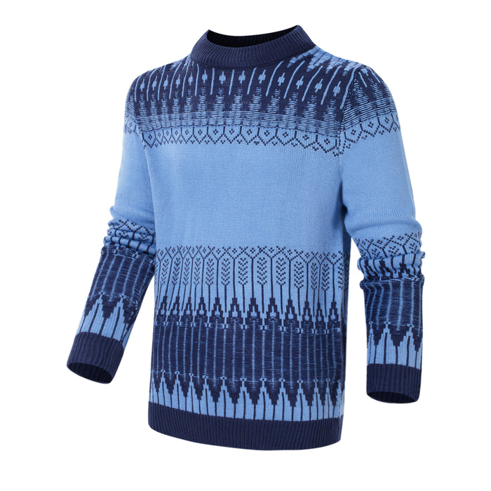 Norweger Pullover Herren Rundhals