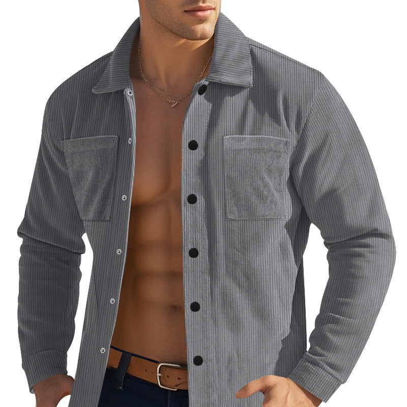 Cordhemd Herren langarm