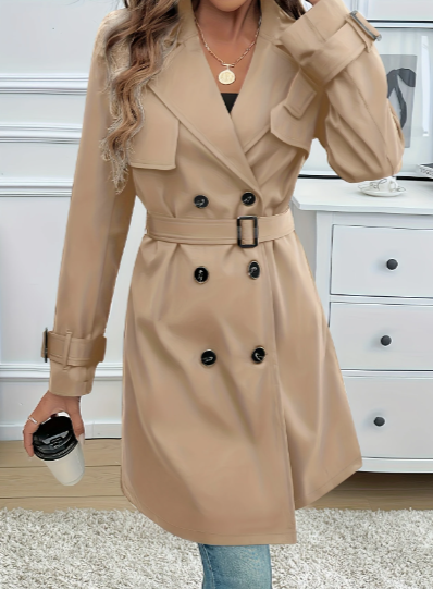Trenchcoat mit Bindegürtel
