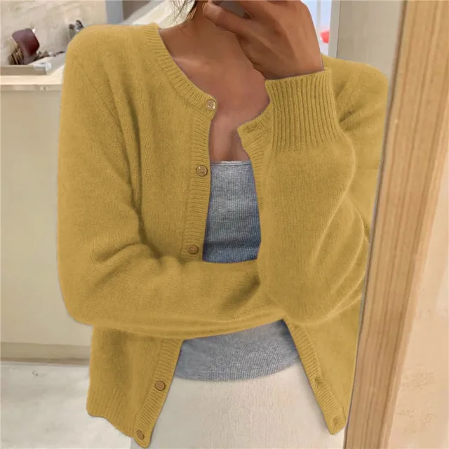 Strickjacke Damen kurz – Ansicht 6