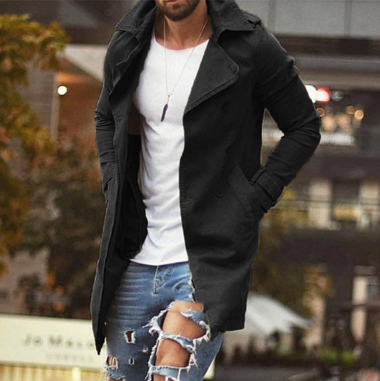 Windjacke halblang