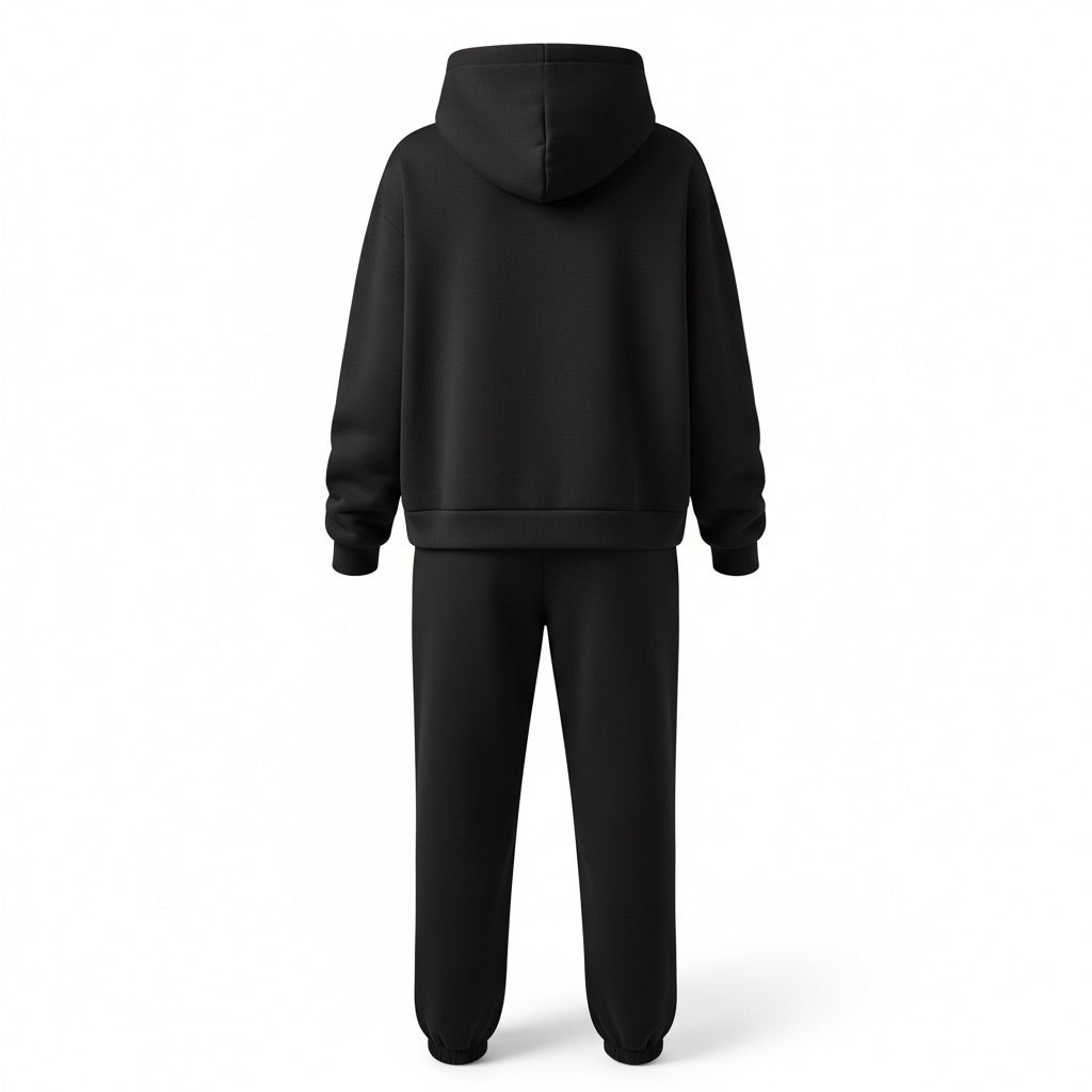 Damen Jogginganzug | Sportlich – Rückansicht