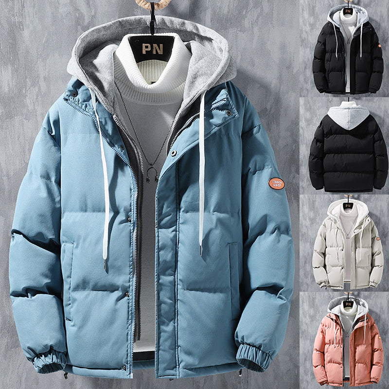 Pufferjacke Herren mit Kapuze
