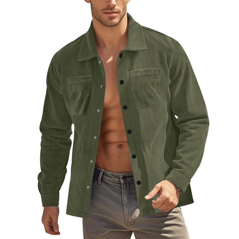 Cordhemd Herren langarm