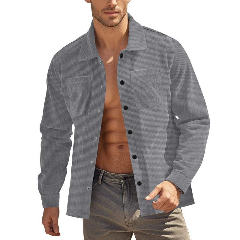 Cordhemd Herren langarm