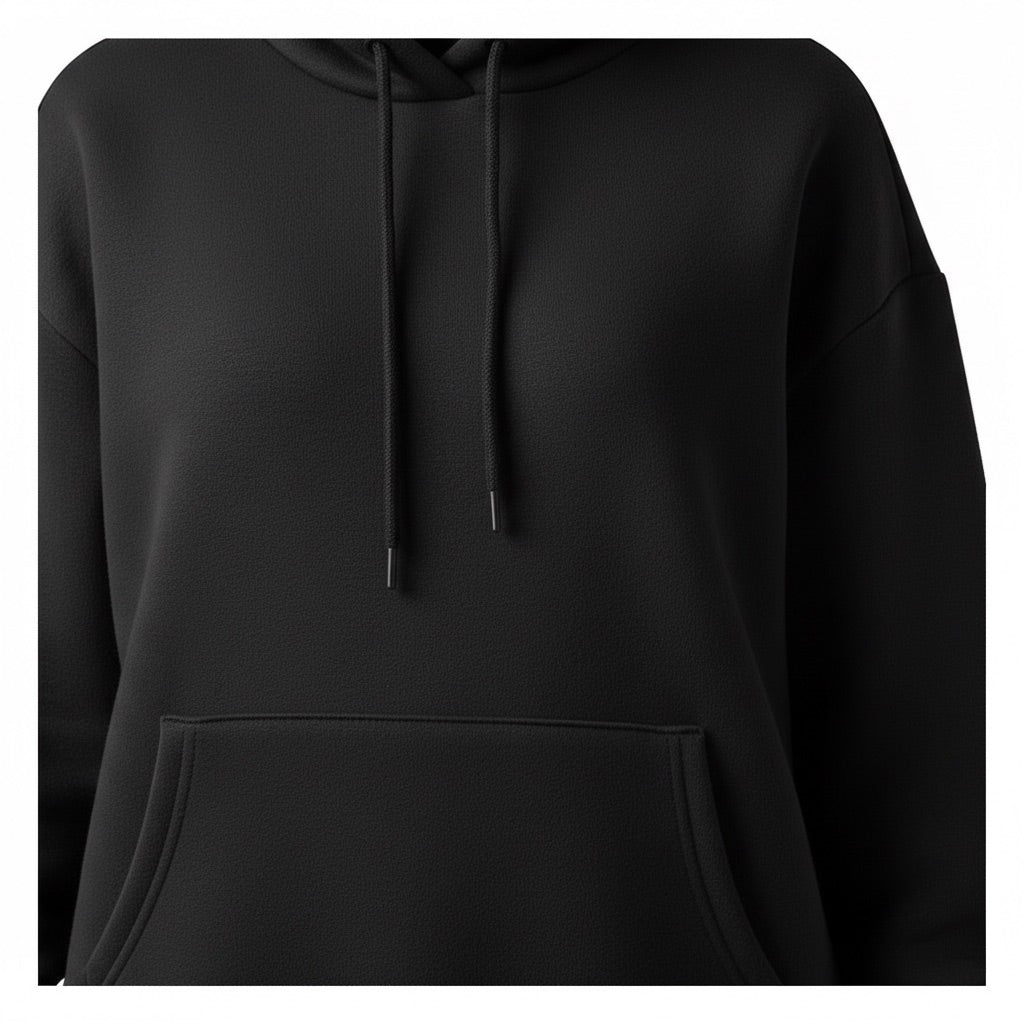 Hausanzug Damen Oversize – Hoodie und Hose als Zweiteiler – Detail
