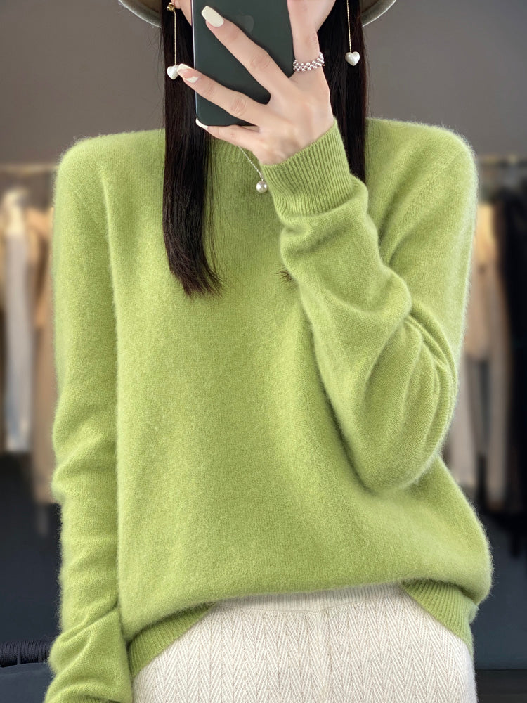 Strickpullover Damen Rundhals – Ansicht 7