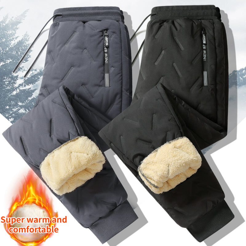 Thermo Jogginghose Herren mit Teddyfutter