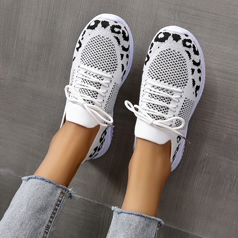 Sneaker mit Leoprint