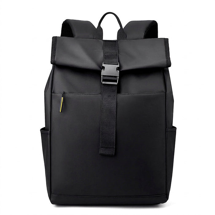 Rolltop Rucksack Unisex – mit Laptopfach für Arbeit & Uni – Vorderansicht