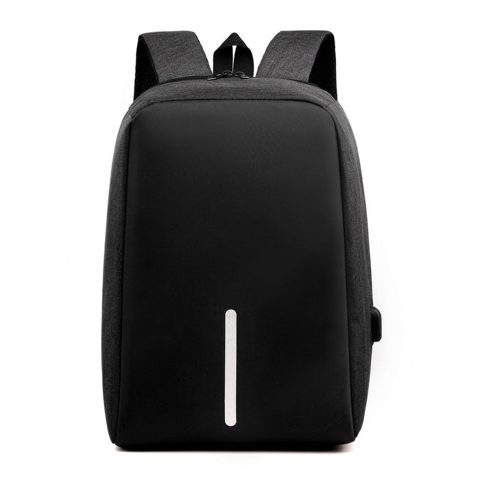 Anti-Diebstahl Rucksack 16 Zoll – mit Laptopfach & USB-Anschluss – Vorderansicht