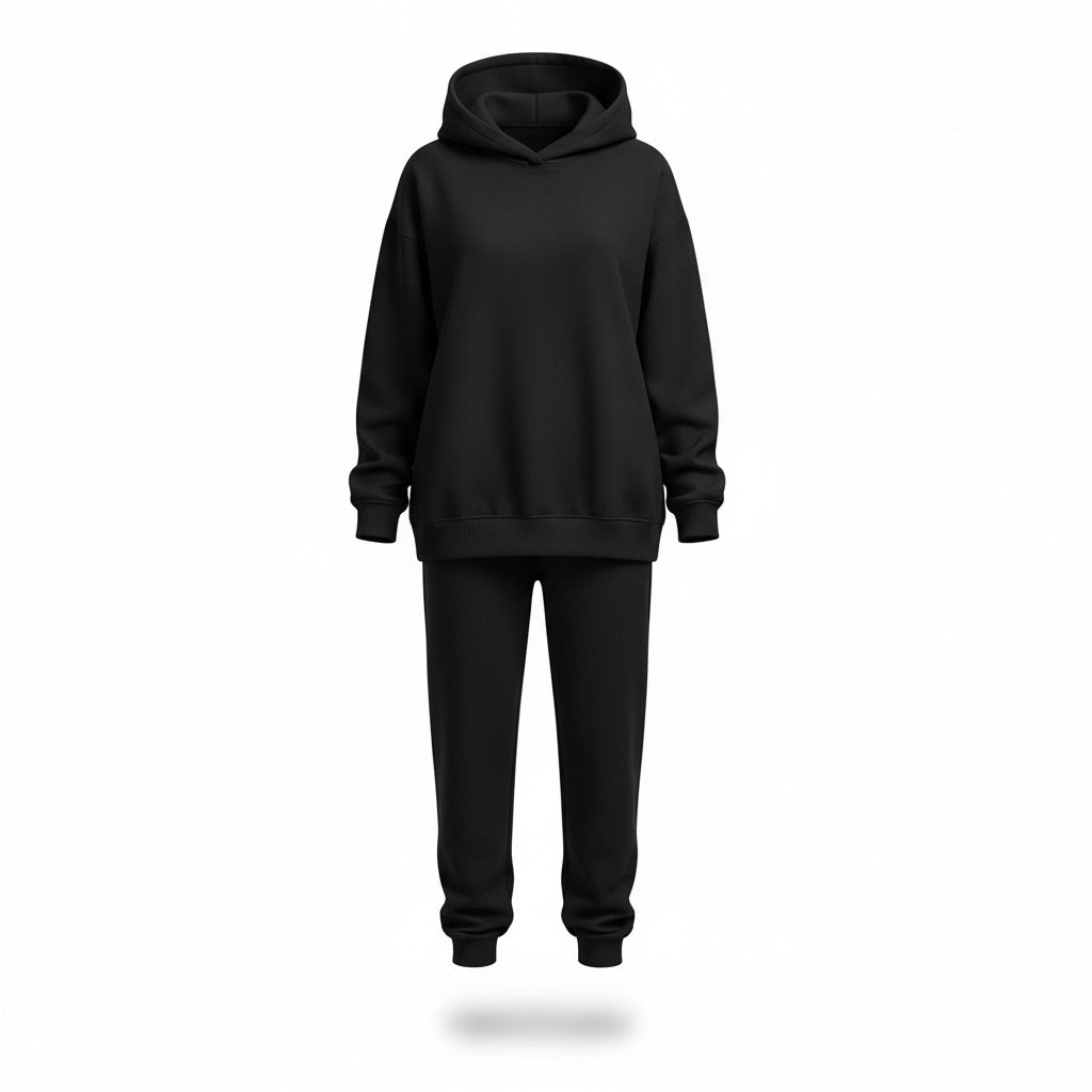 Damen Jogginganzug | Sportlich – Vorderansicht