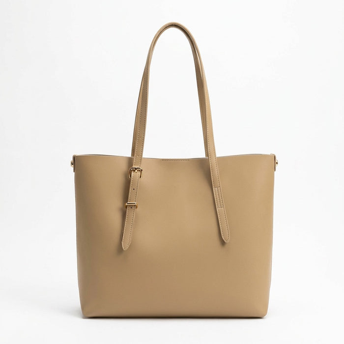 Tote Bag Damen groß – Shopper in Lederoptik – Vorderansicht