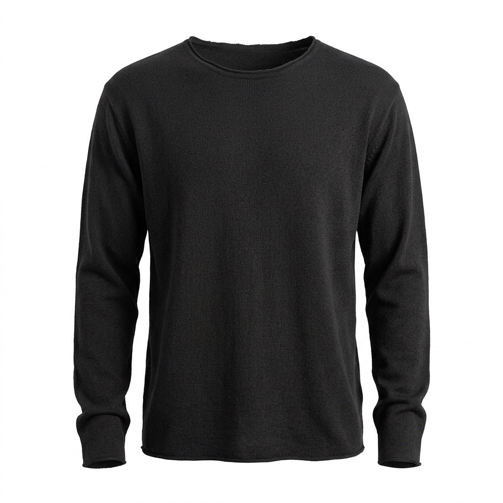 Herren Langarm Pullover | Lässig – Vorderansicht