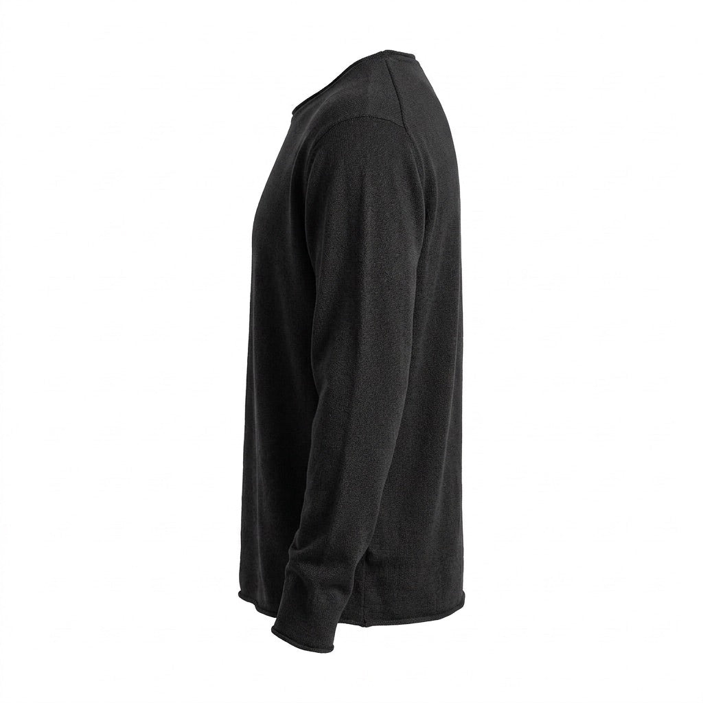 Herren Langarm Pullover | Lässig – Seitenansicht